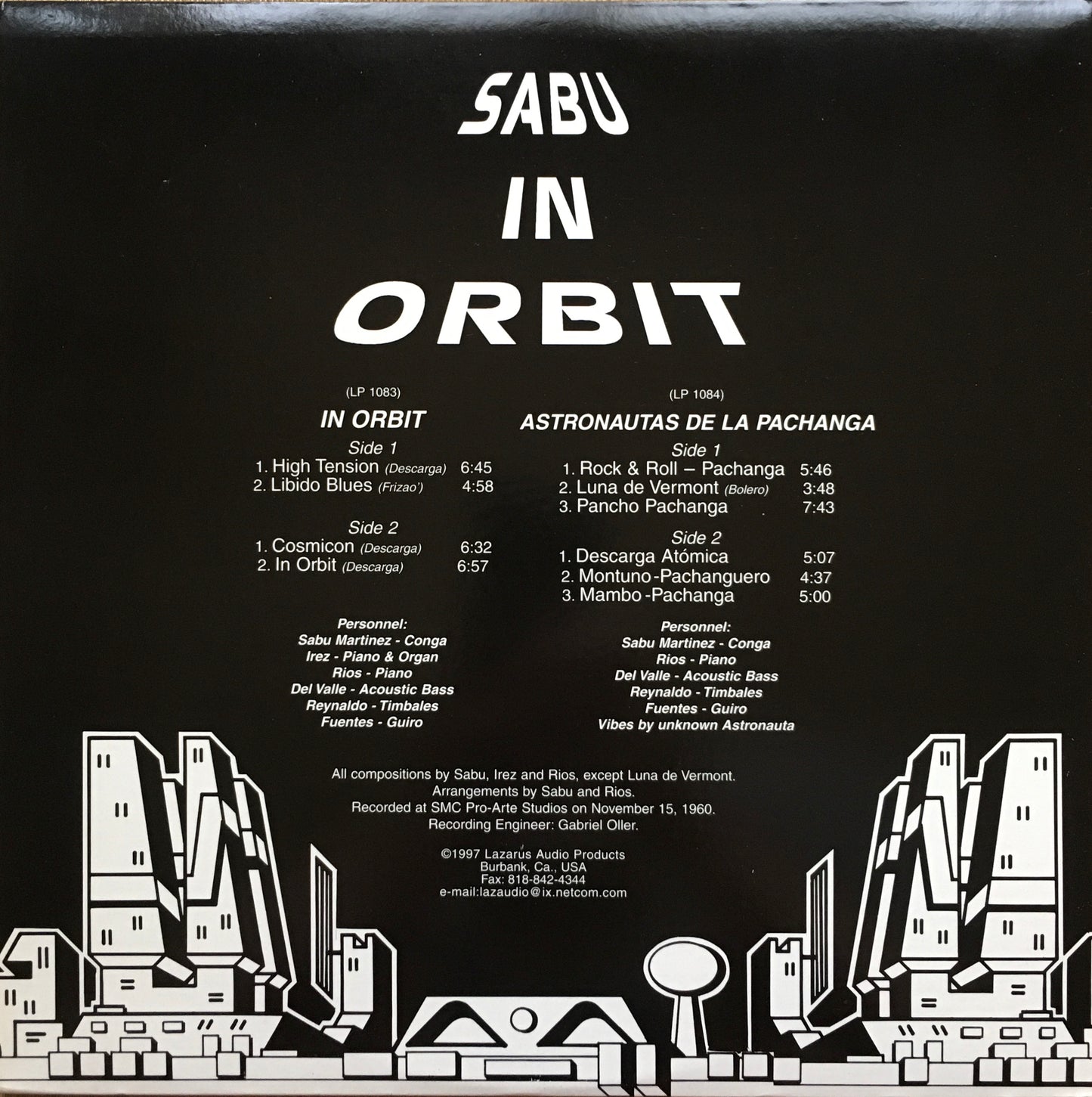 Sabu Martinez – Sabu In Orbit - monads records