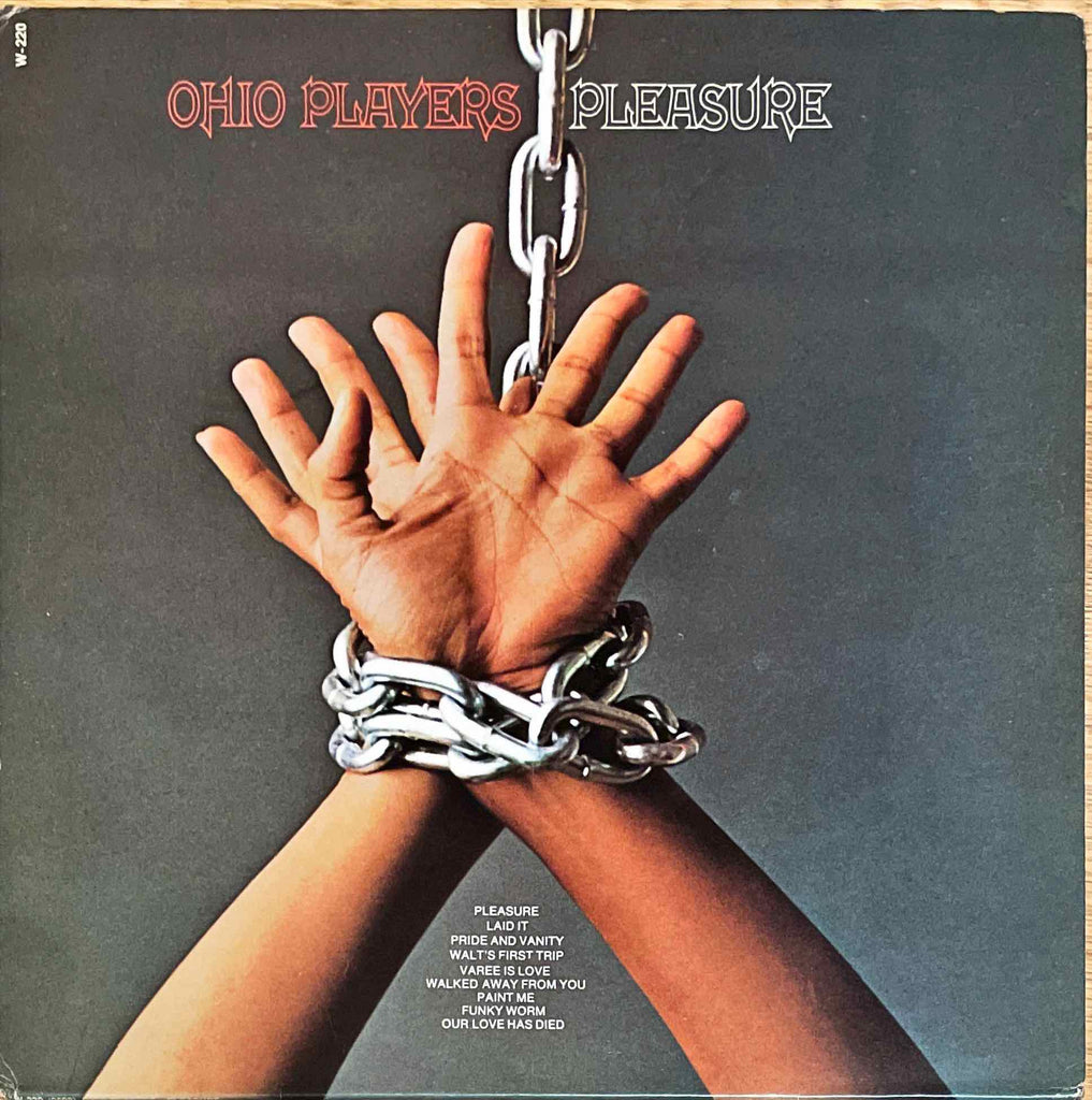 Ohio Players ‎– Pleasure LP sleeve back image
