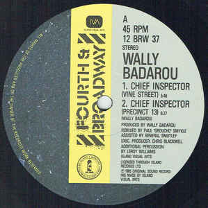 Wally Badarou – Chief Inspector - monads records