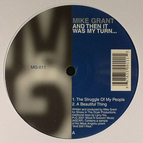 Mike Grant ‎– And Then It Was My Turn... - monads records