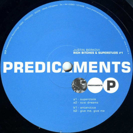 Justin Berkovi – Rich Bitches & Superstuds #1 - monads records
