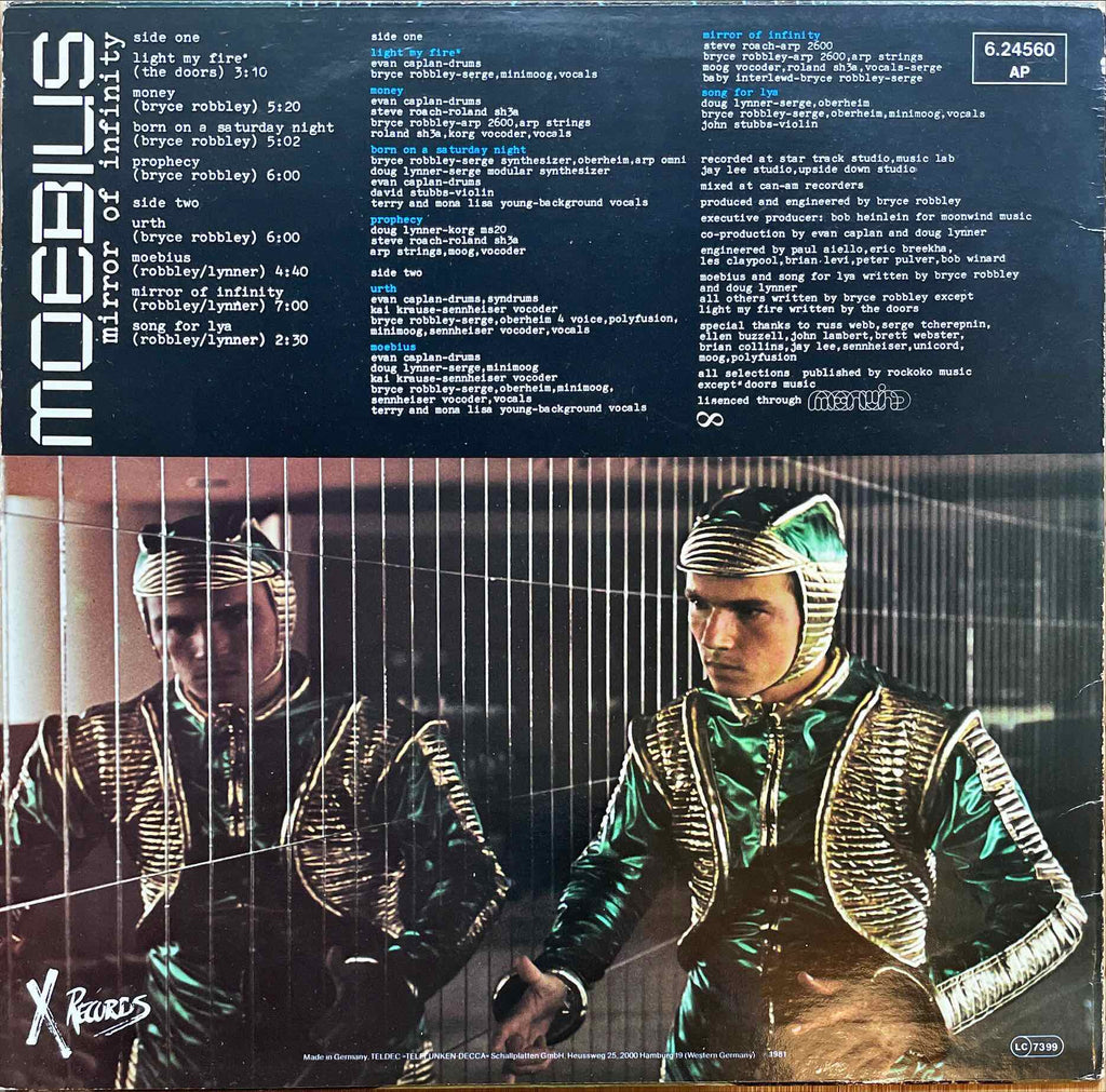 Moebius – Mirror Of Infinity LP sleeve image back