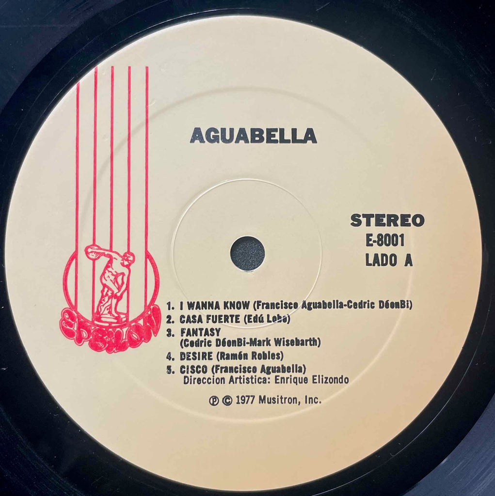 Francisco Aguabella – Hitting Hard LP Label image front