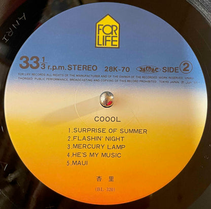 Anri - Coool LP label image back