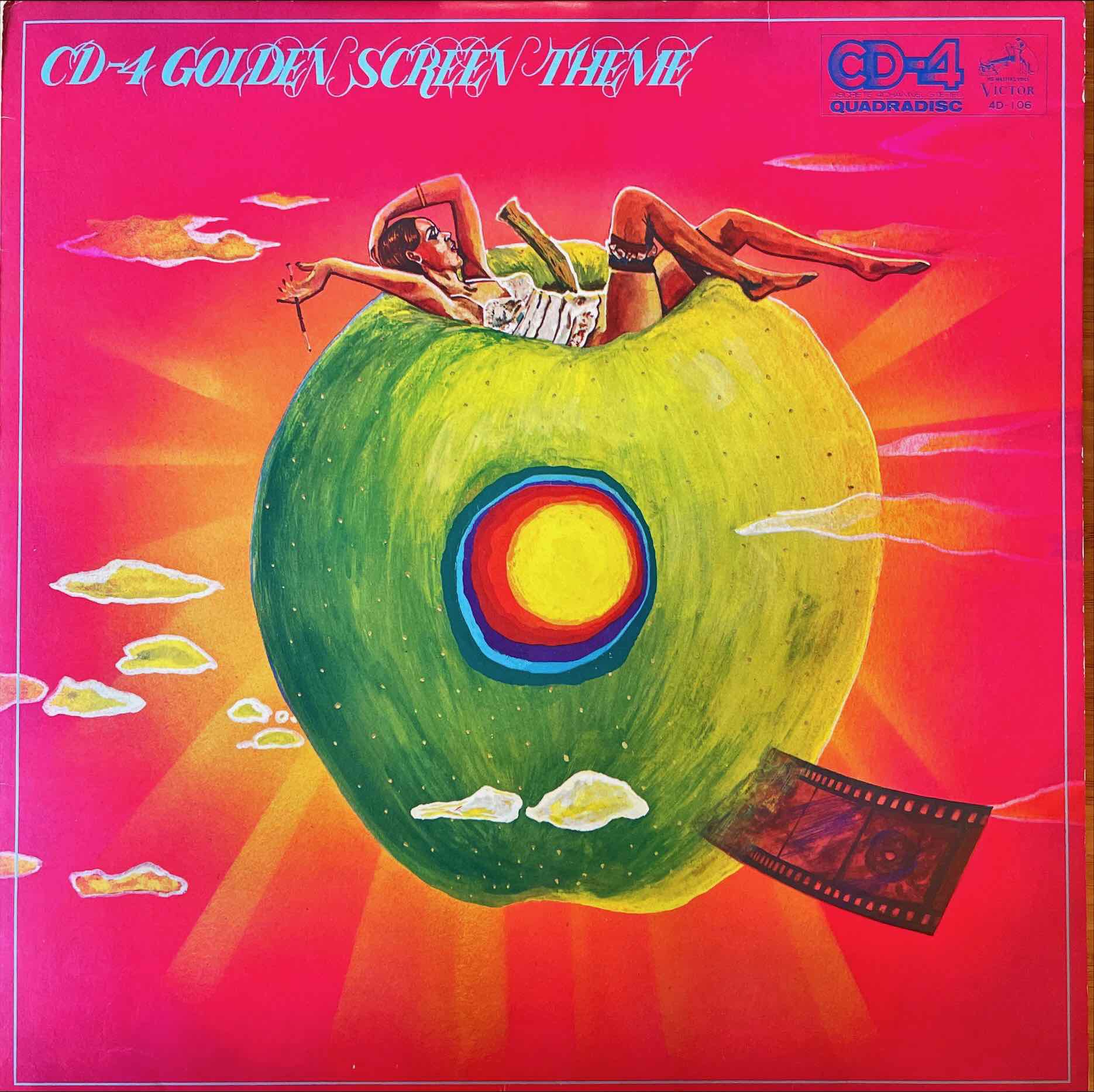 CD-4 Sound Orchestra - CD-4 Golden Screen Theme LP sleeve image front
