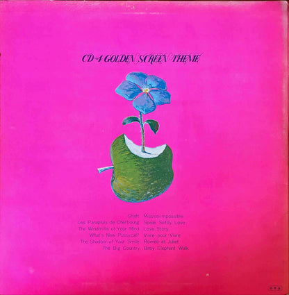 CD-4 Sound Orchestra - CD-4 Golden Screen Theme LP sleeve back