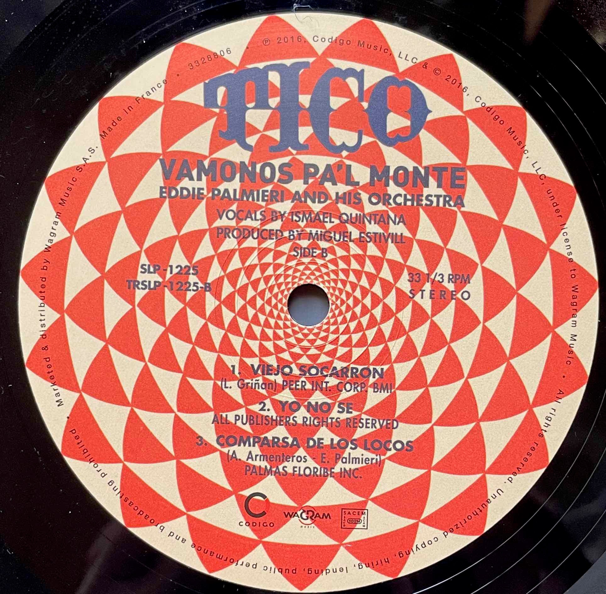 Eddie Palmieri – Vamonos Pa'l Monte
LP label image back 2