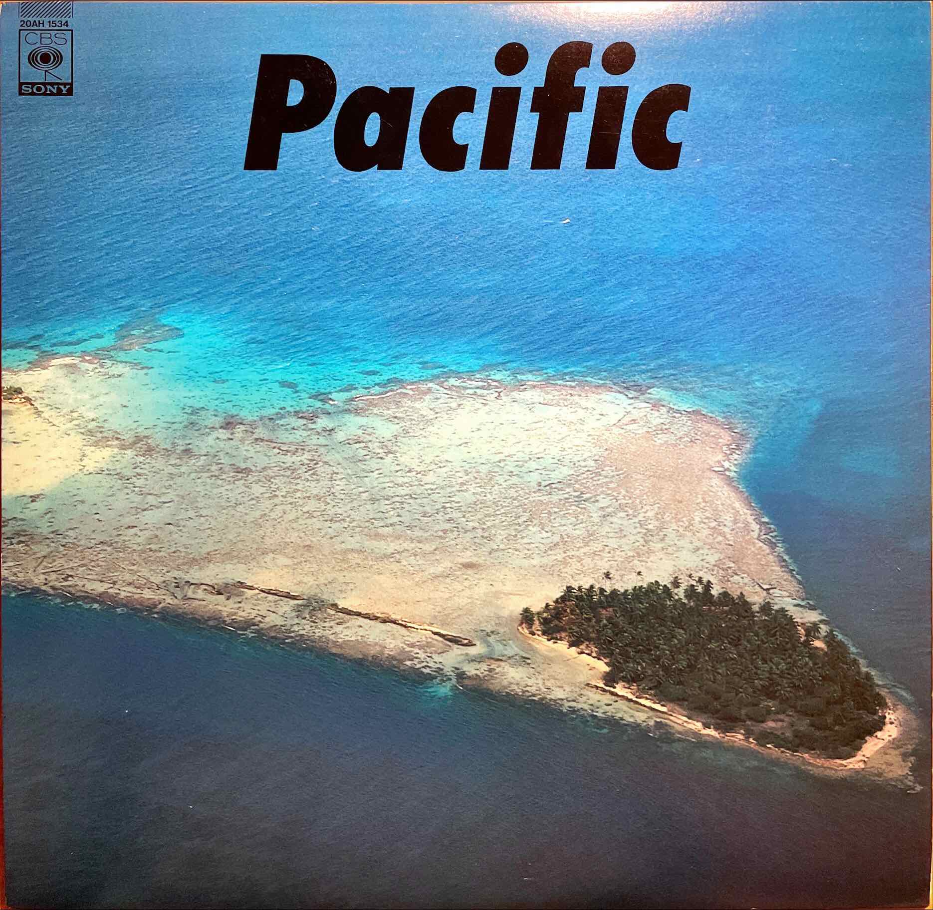 Haruomi Hosono, Shigeru Suzuki, Tatsuro Yamashita - Pacific LP sleeve image front