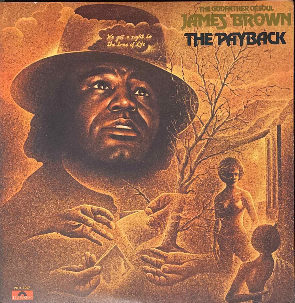 James Brown – The Payback LP sleeve image front
