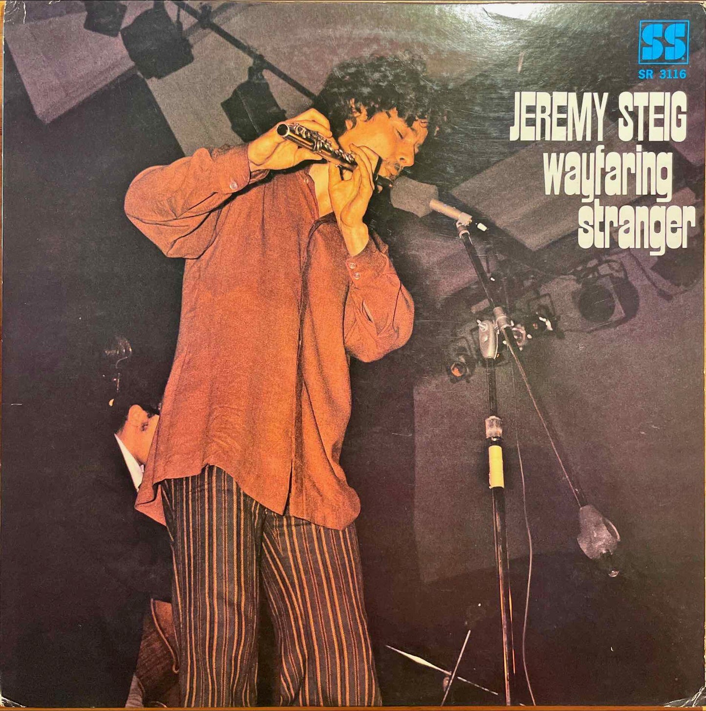 Jeremy Steig - Wayfaring Stranger LP sleeve image front