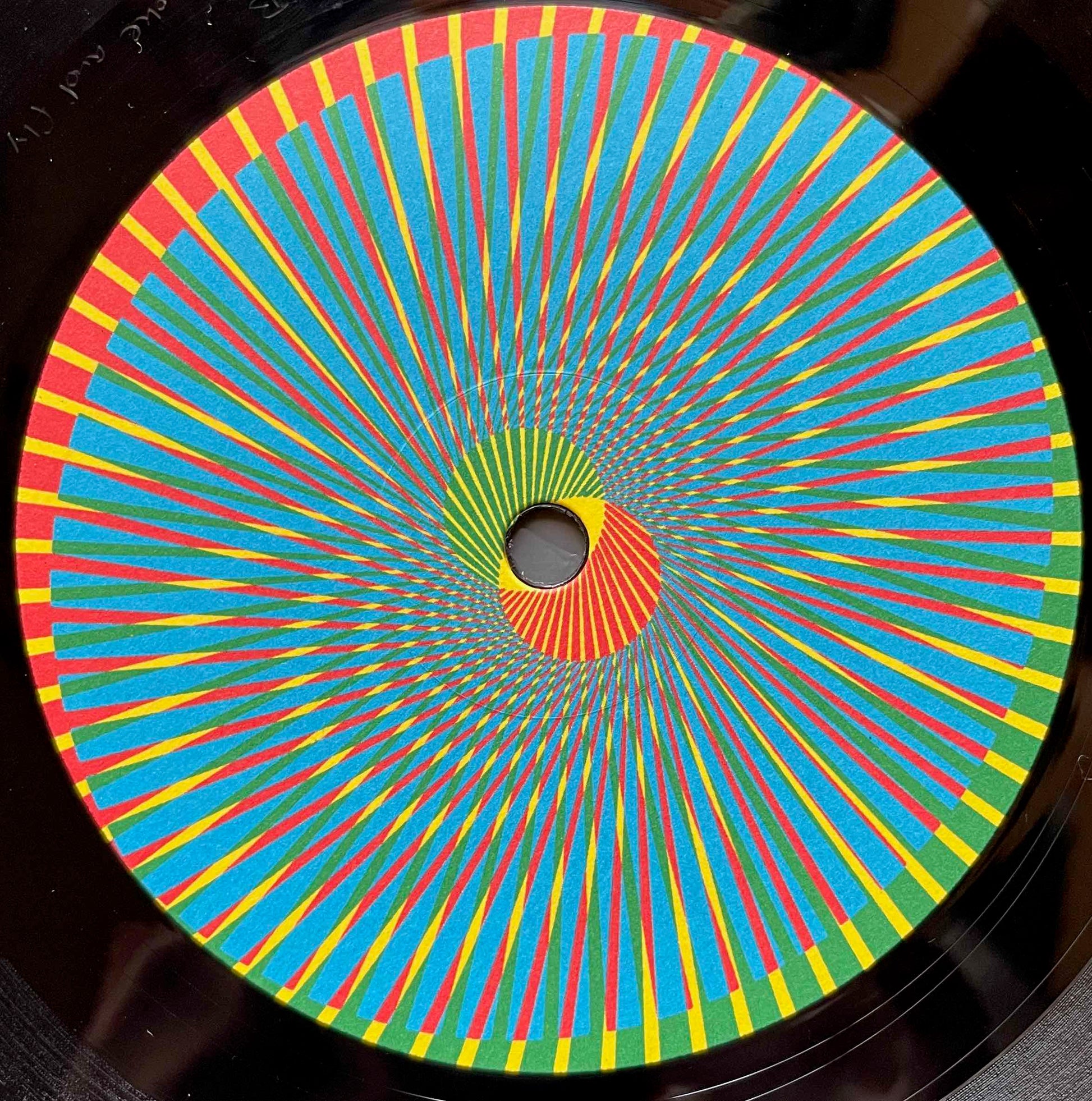 Leisure Connection - Jungle Dancing / Wave Riding 12 inch single label image back