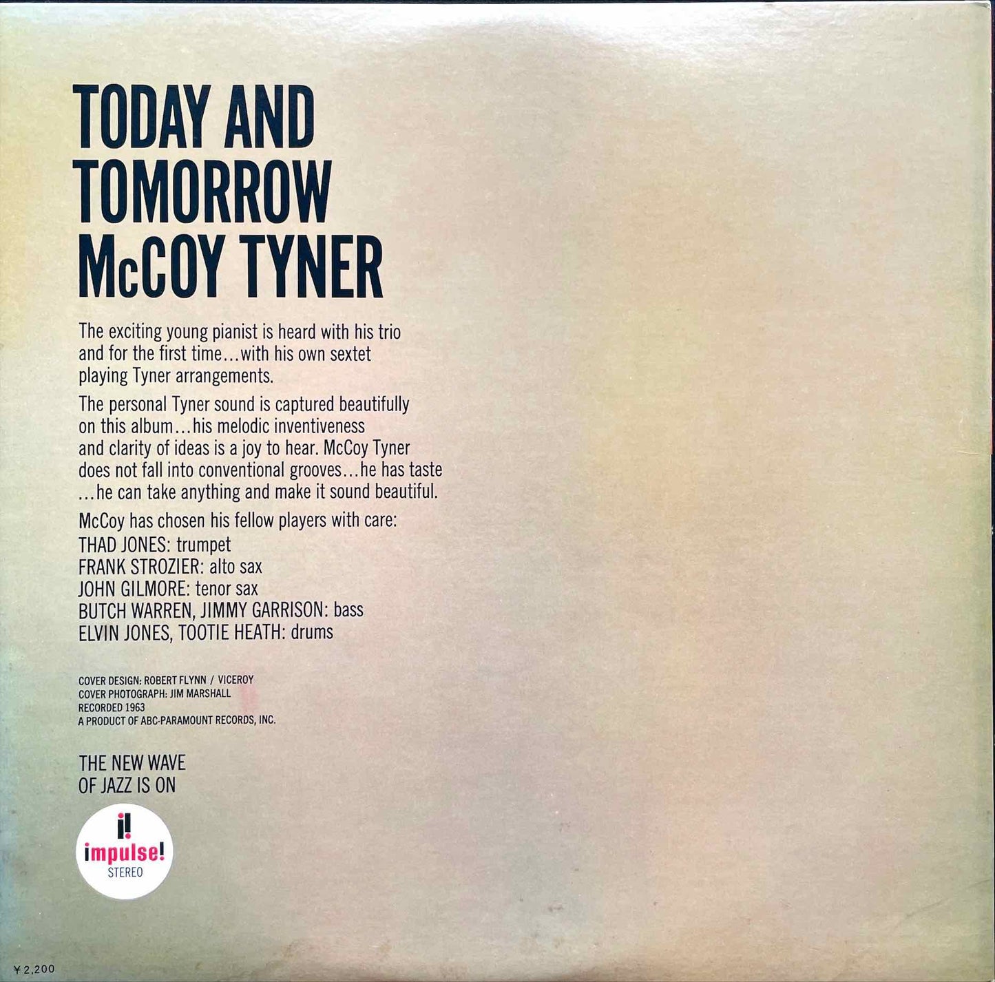 McCoy Tyner - Today And Tomorrow