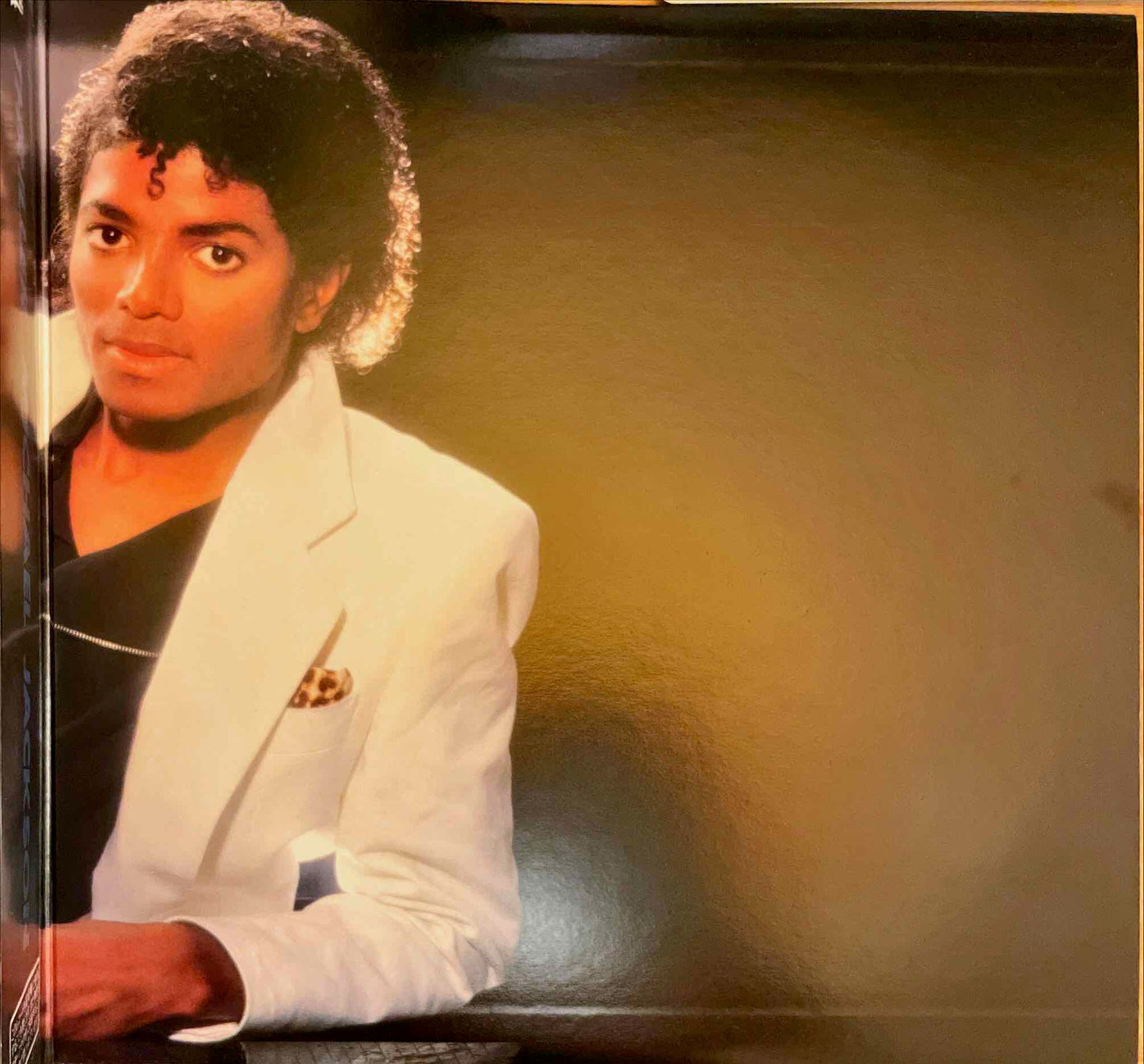 Michael Jackson = マイケル・ジャクソン ‎– Thriller = スリラー LP sleeve image inside right