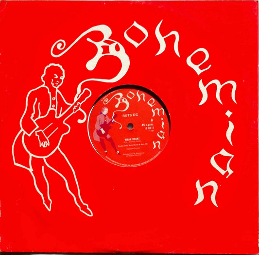 Ruts DC – Weak Heart  12 inch Single sleeve image cover front