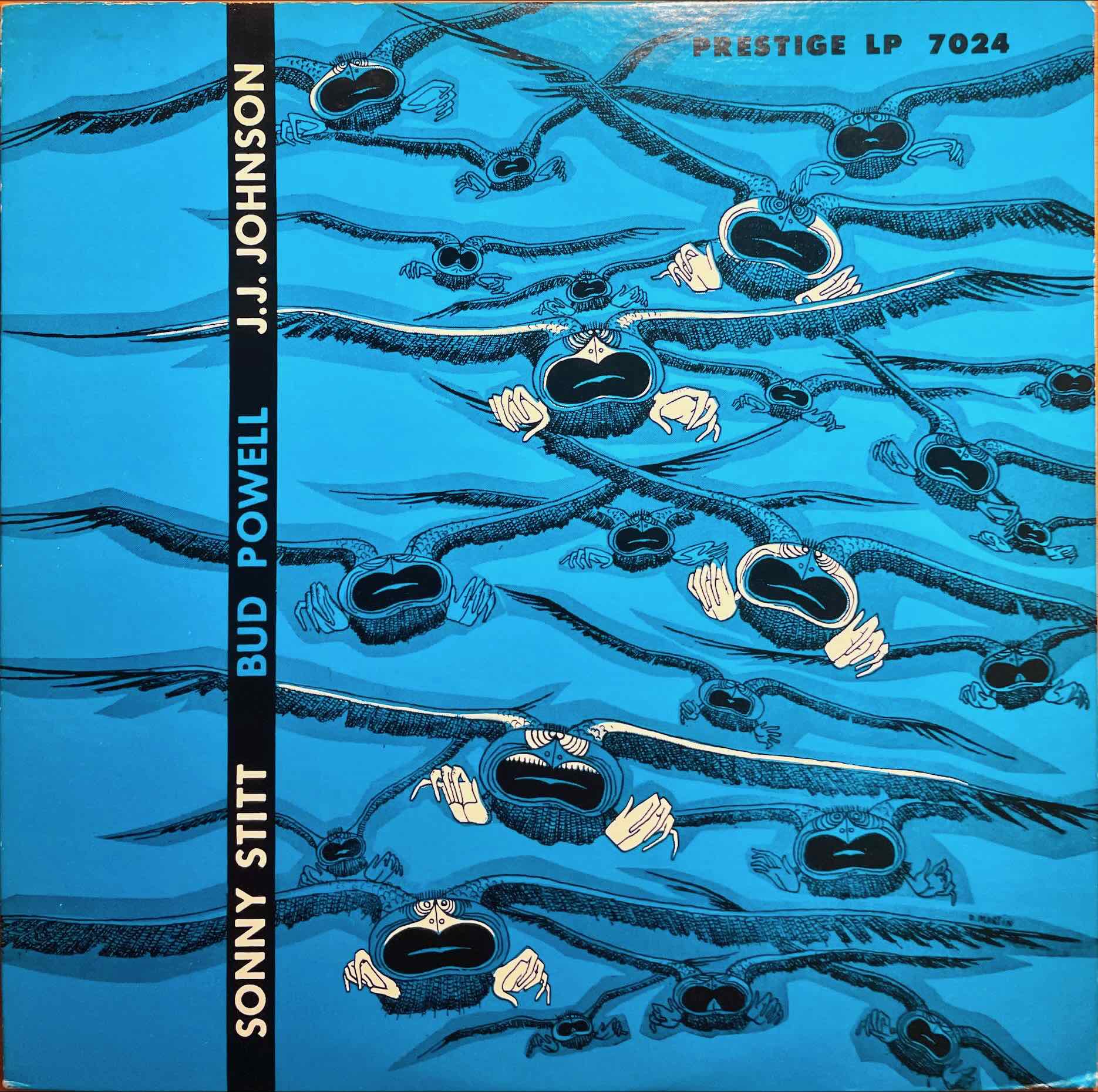 Sonny Stitt, Bud Powell, J.J. Johnson - LP sleeve image front
