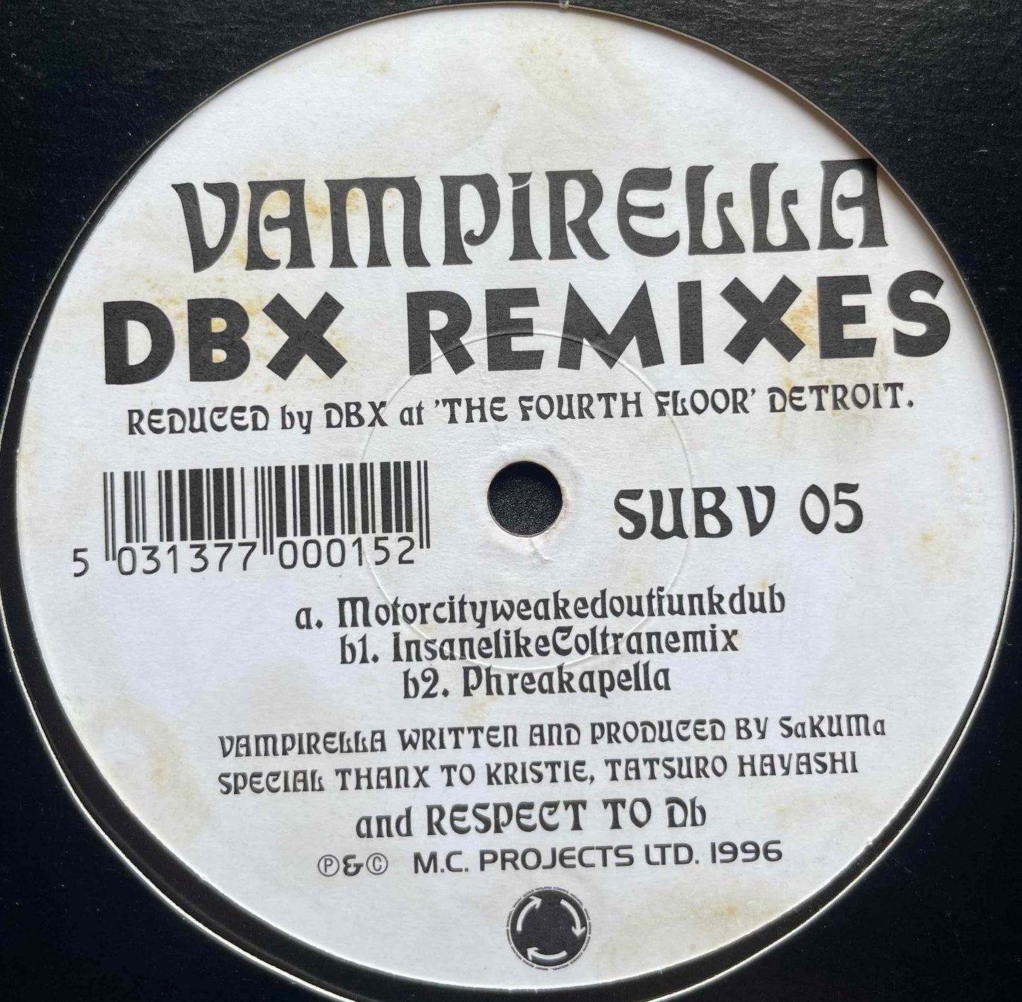 Subvoice - Vampirella (DBX Remixes)