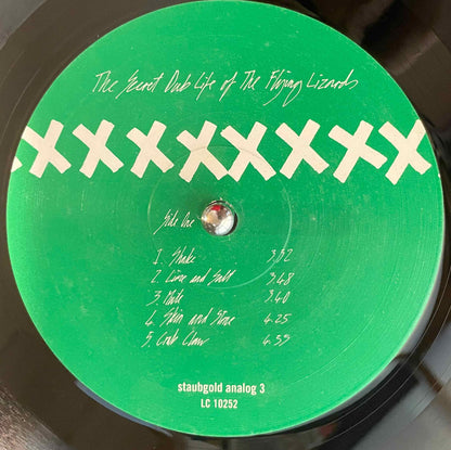 The Flying Lizards - The Secret Dub Life Of The Flying Lizards LP label image front
