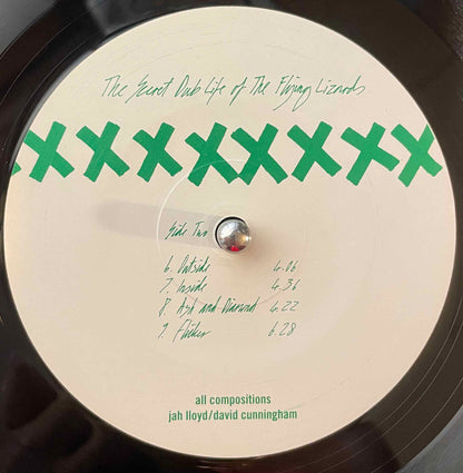The Flying Lizards - The Secret Dub Life Of The Flying Lizards LP label image back