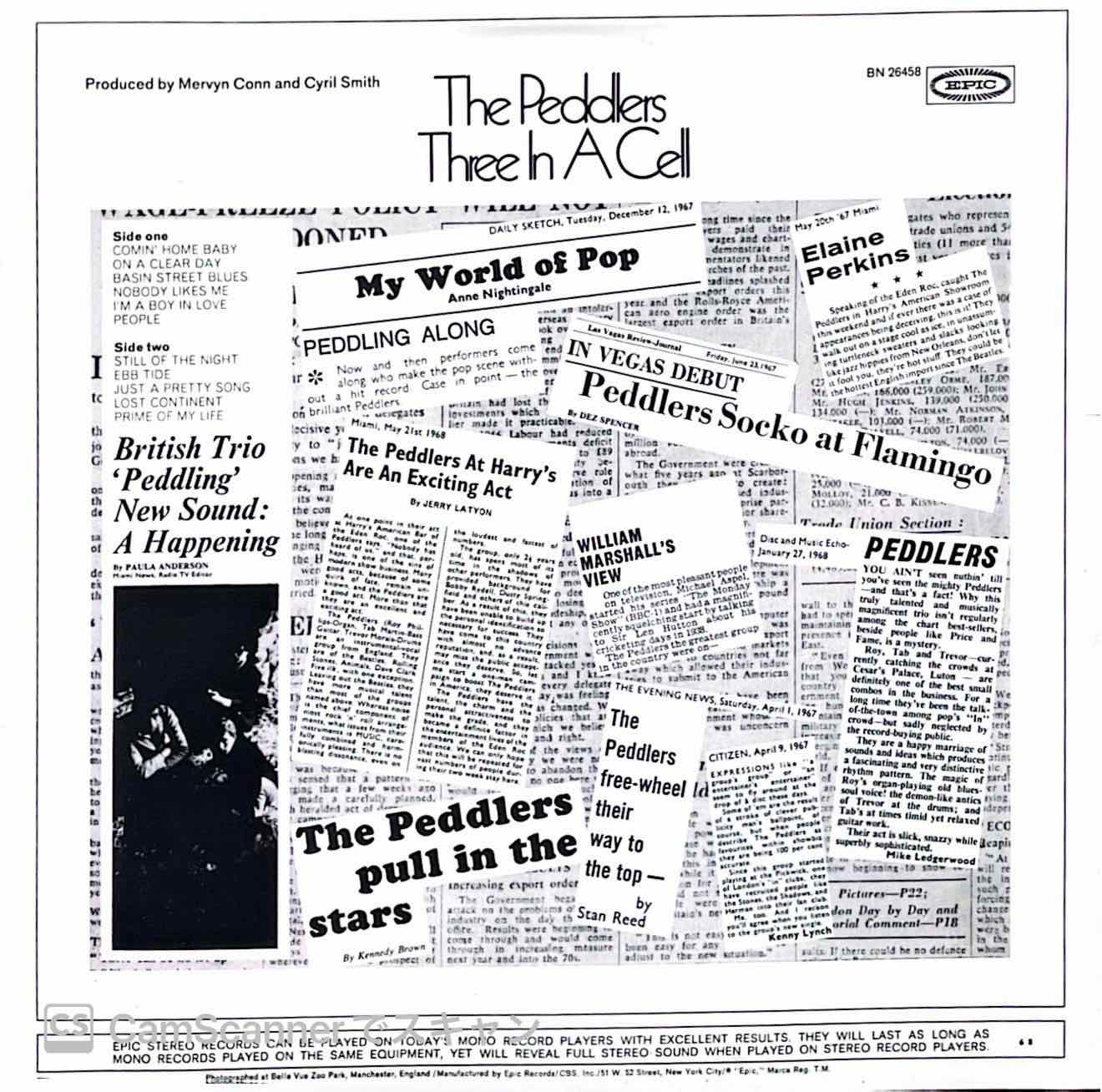 The Peddlers - Three In A Cell