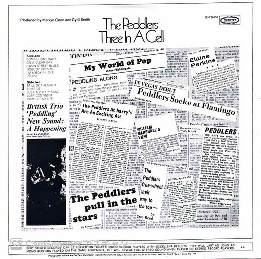 The Peddlers - Three In A Cell