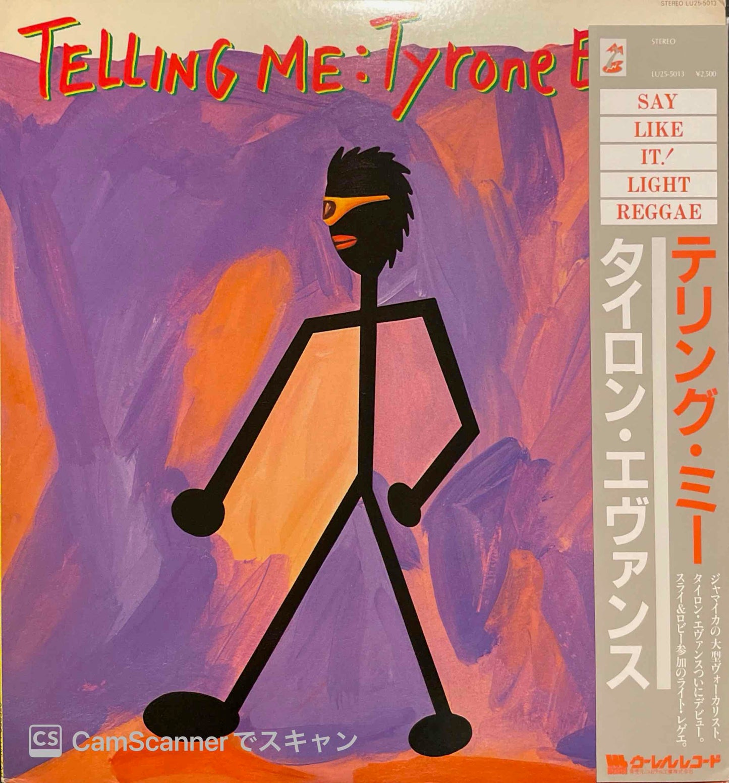 Tyrone Evans - Telling Me