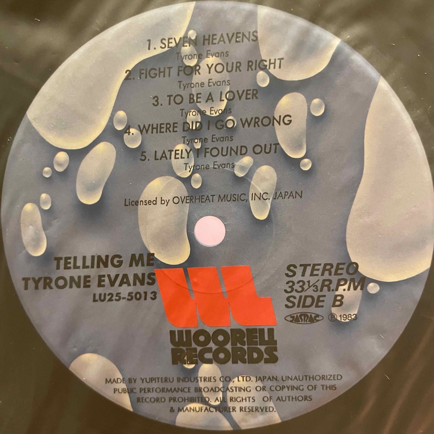 Tyrone Evans - Telling Me