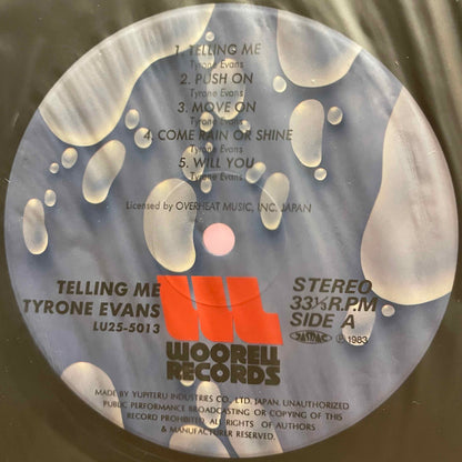 Tyrone Evans - Telling Me