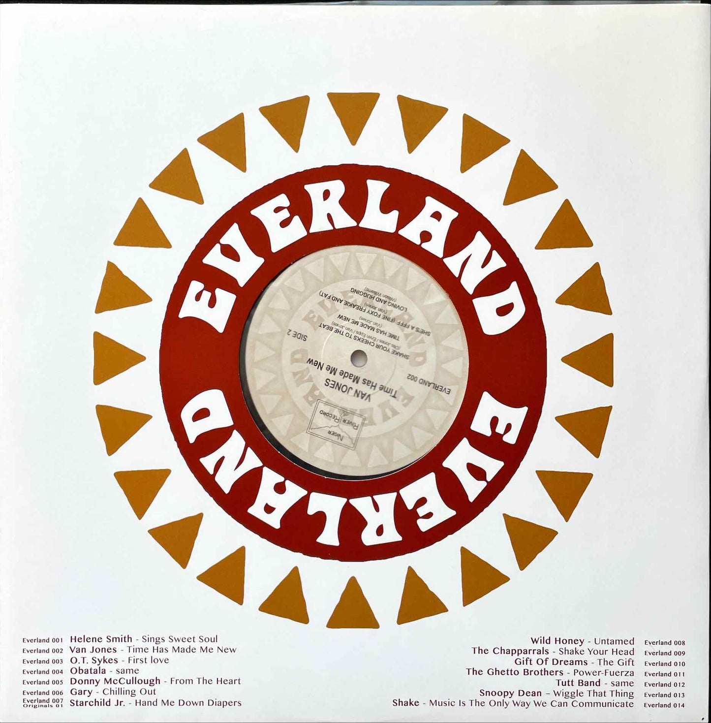 Van Jones - Time Has Made Me New LP inner front