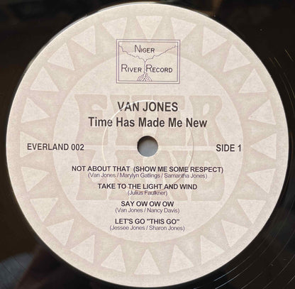 Van Jones - Time Has Made Me New LP labe front 2