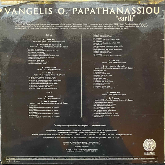 Vangelis O. Papathanassiou – Earth