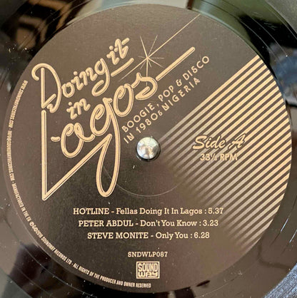 Various - Doing It In Lagos (Boogie, Pop & Disco In 1980s Nigeria)