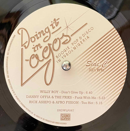 Various - Doing It In Lagos (Boogie, Pop & Disco In 1980s Nigeria)