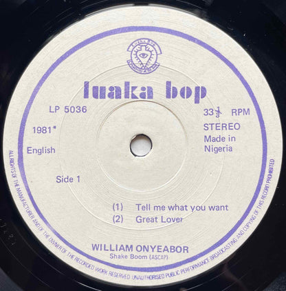 William Onyeabor - Great Lover