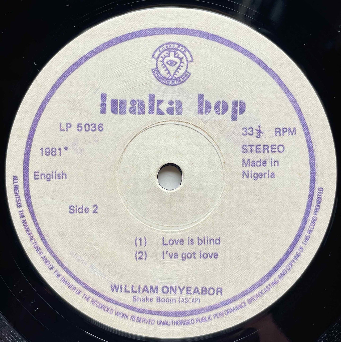 William Onyeabor - Great Lover
