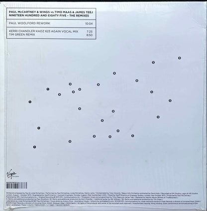 Wings, Timo Maas, James Teej - Nineteen Hundred And Eighty Five - The Remixes