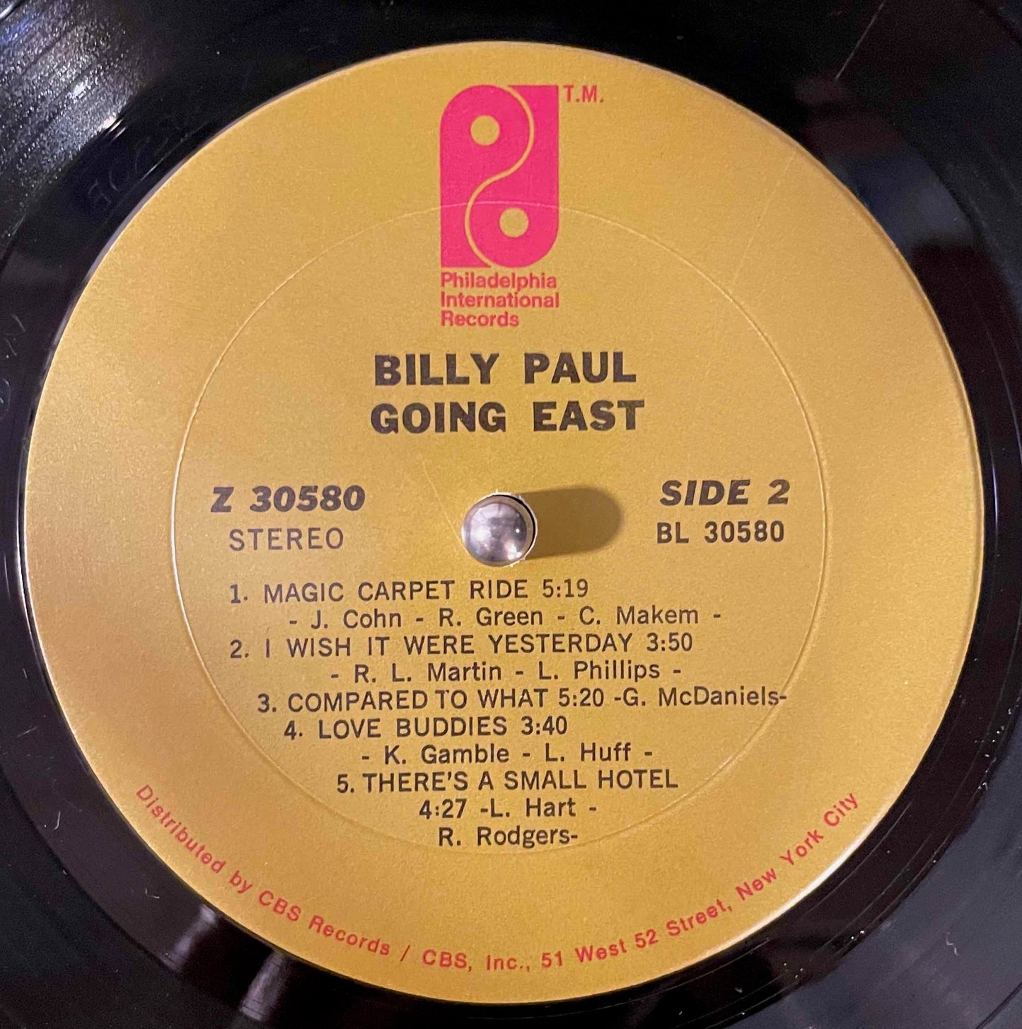 Billy Paul – Going East - monads records