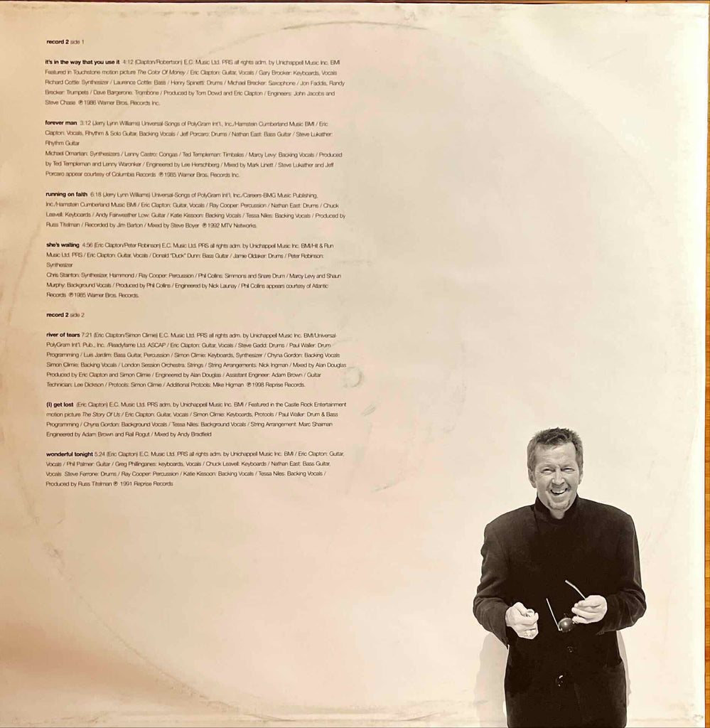 Eric Clapton – Clapton Chronicles - The Best Of Eric Clapton LP inner sleeve image side 1 b