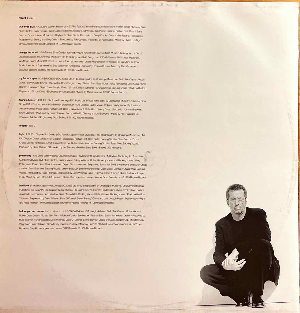 Eric Clapton – Clapton Chronicles - The Best Of Eric Clapton LP inner sleeve image side 2 b