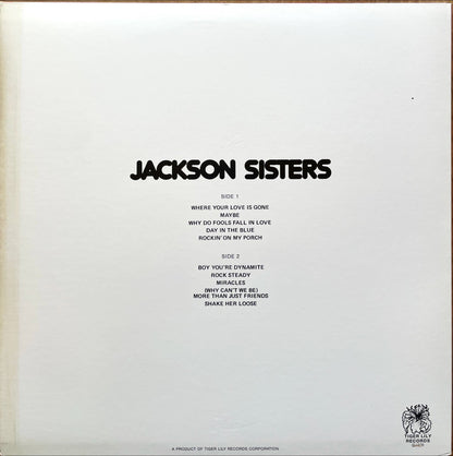 Jackson Sisters – Jackson Sisters LP Sleeve image back