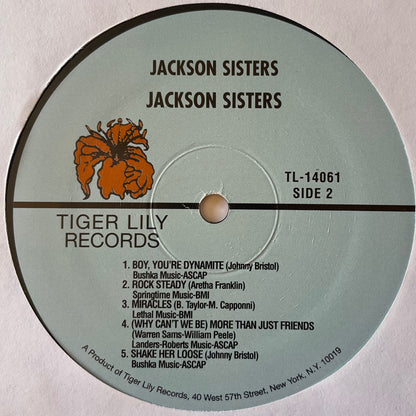 Jackson Sisters – Jackson Sisters LP Label image side 2