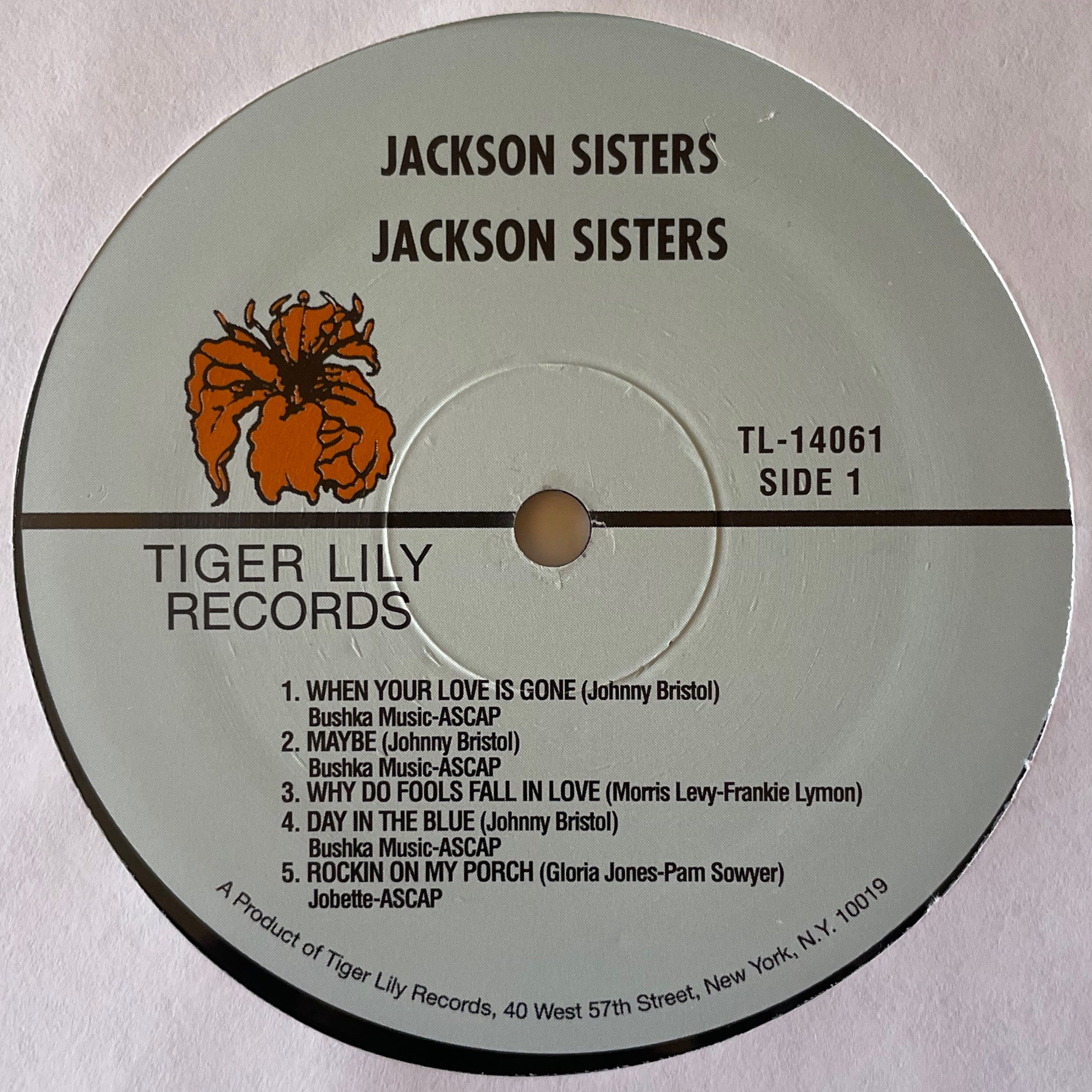 Jackson Sisters – Jackson Sisters LP US 再発盤、 – monads records