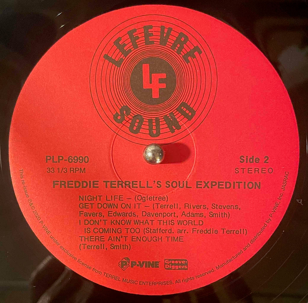 The Soul Expedition Band – Soul Expedition LP label image back