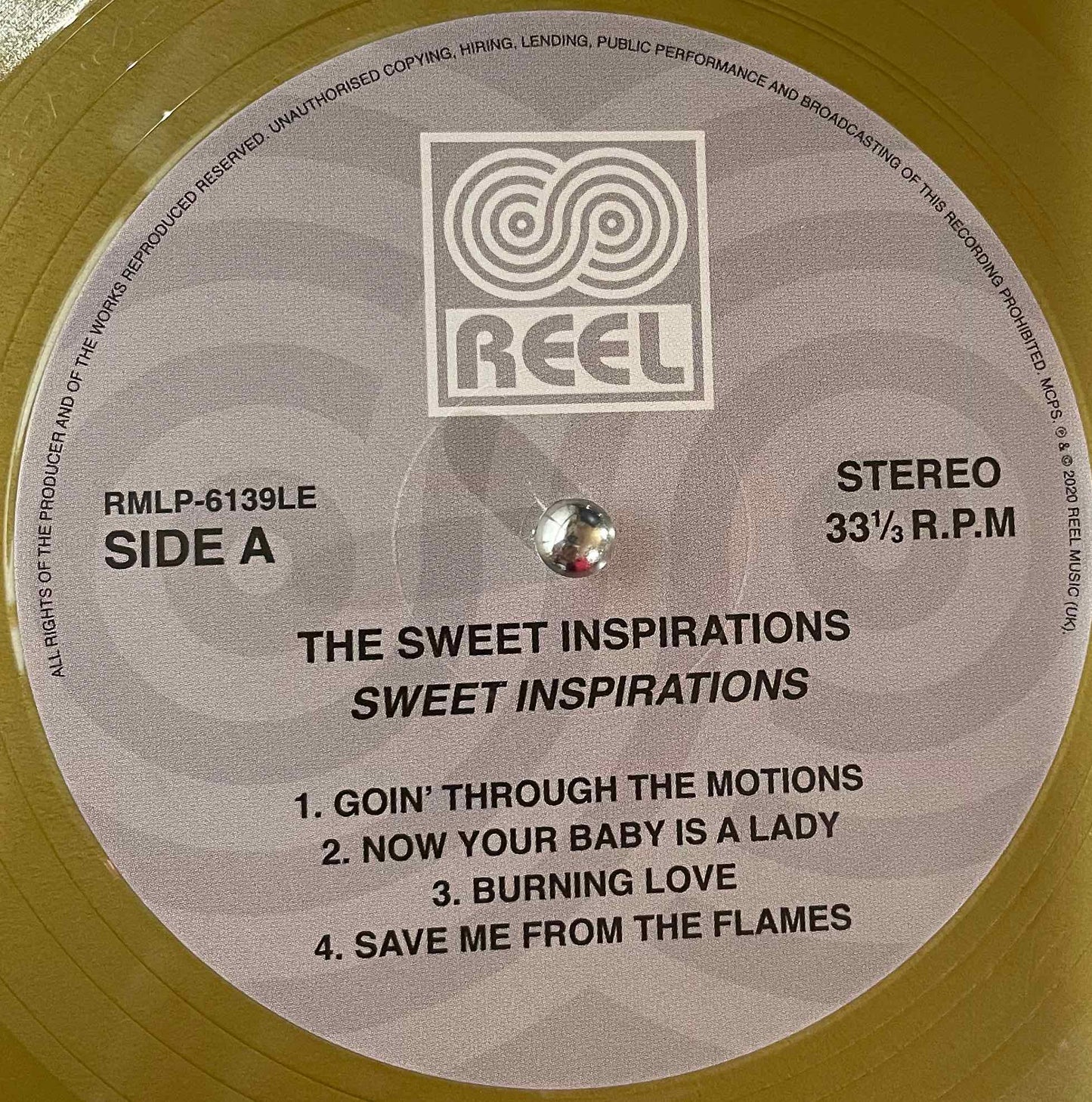 The Sweet Inspirations LP label image front