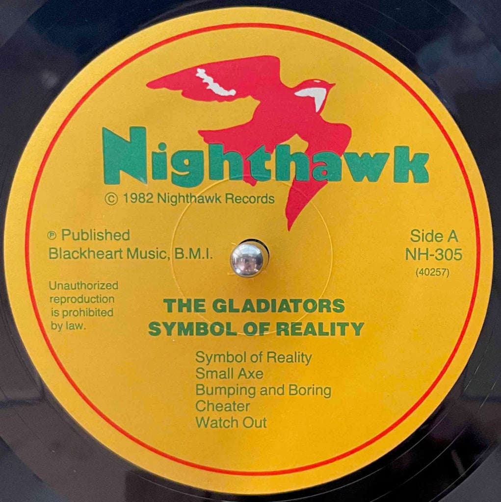 The Gladiators – Symbol Of Reality LP Label image back