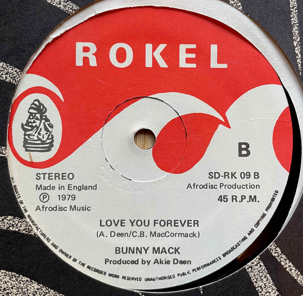 Bunny Mack – Let Me Love You / Love You Forever 12 inch original label image B side