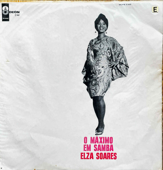 Elza Soares – O Máximo Em Samba sleeve image front
