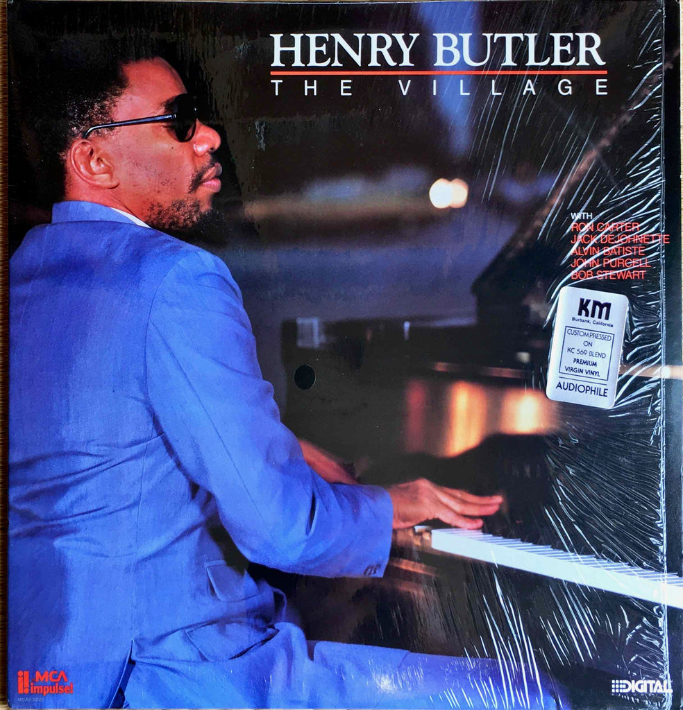 Henry Butler ‎– The Village LP Sleeve Image front