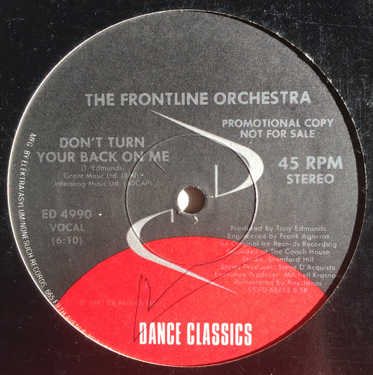 Crown Heights Affair / The Frontline Orchestra – Say A Prayer For Two / Don't Turn Your Back On Me - monads records