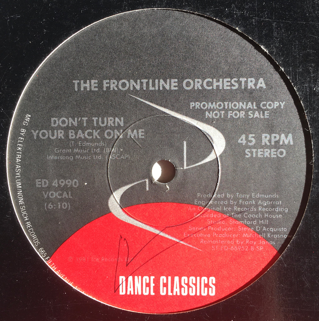 Crown Heights Affair / The Frontline Orchestra ‎– Say A Prayer For Two / Don't Turn Your Back On Me - monads records