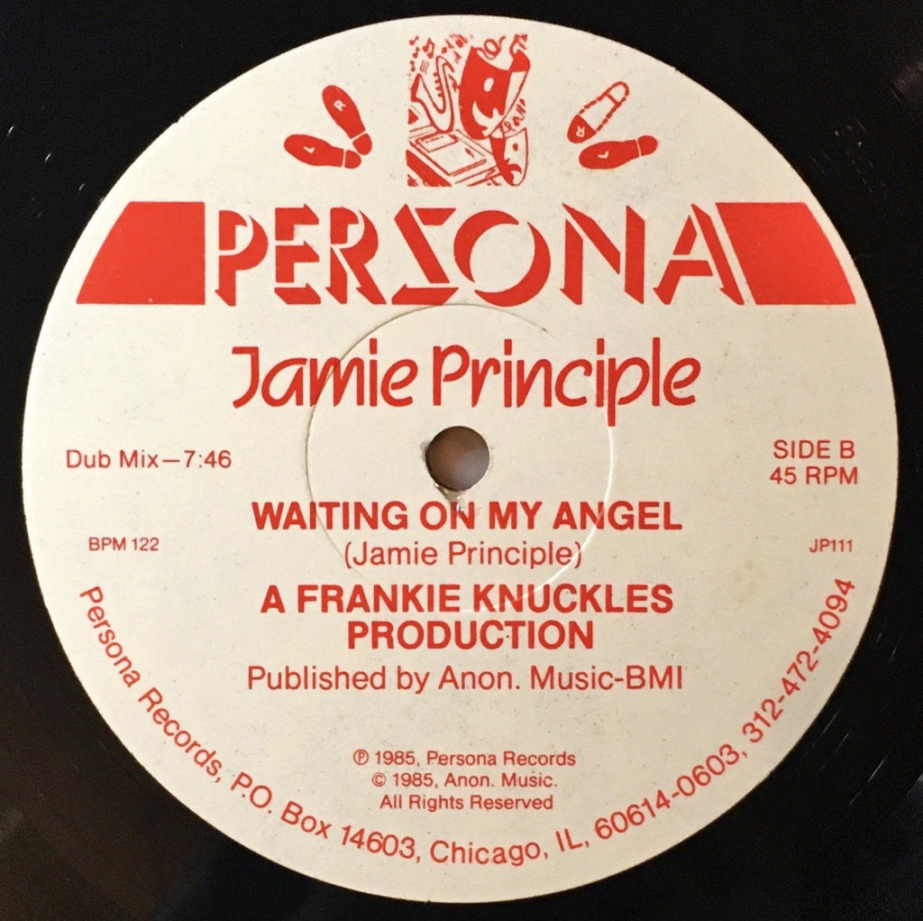Jamie Principle ‎– Waiting On My Angel - monads records